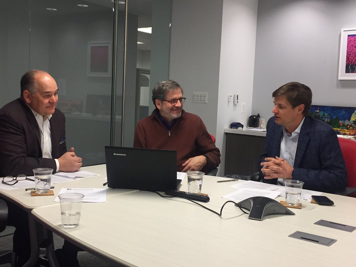 WorkforceInvest's tweet photo. Today @RonPainterNAWB sat down with Jim McCutcheon and Teddy Russell of @the_nalp to record an upcoming episode of the #WorkforceCentral podcast. They discuss workforce in #landscaping, a $93 billion industry where currently 71,000 jobs are unfilled. #StayTuned https://t.co/kJ26NzbavF
