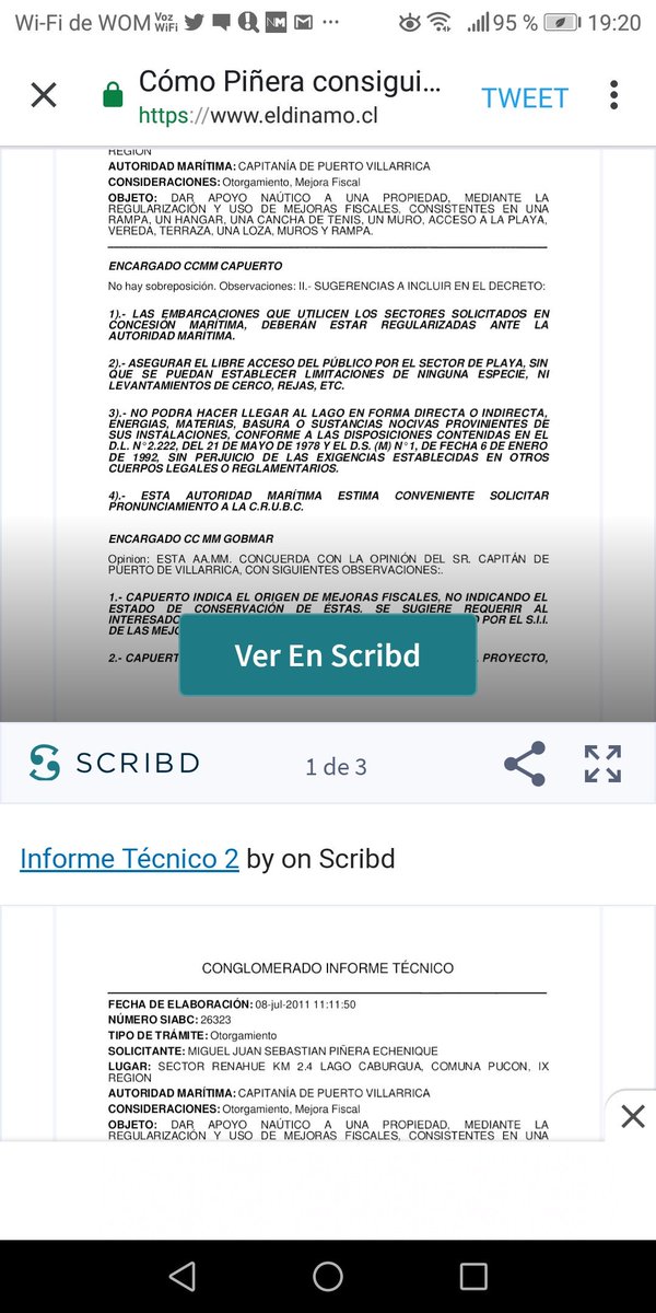 Felipe Ward Le Explico El Decreto Fue Presentado El 11 Y Aprobado El 17 Es Decir Por El Gobierno Anterior En Ese Decreto Se Establece Que Esta Playa Es Publica