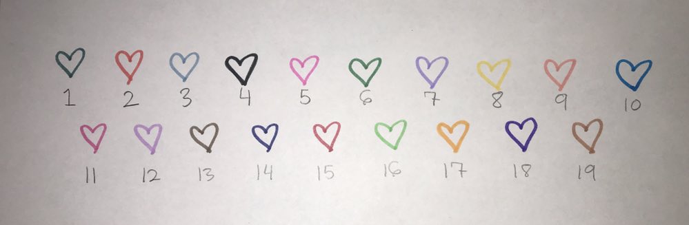 liarenee13's tweet image. HIIII so I’m going to do this little thingy where I write names of the people in the fandom and (hopefully) when I meet them one day, I will give this to them:) so all you have to do is comment your name, which color you want, and your @ :)

💗💗💗rt this so others can see!!!!!!!