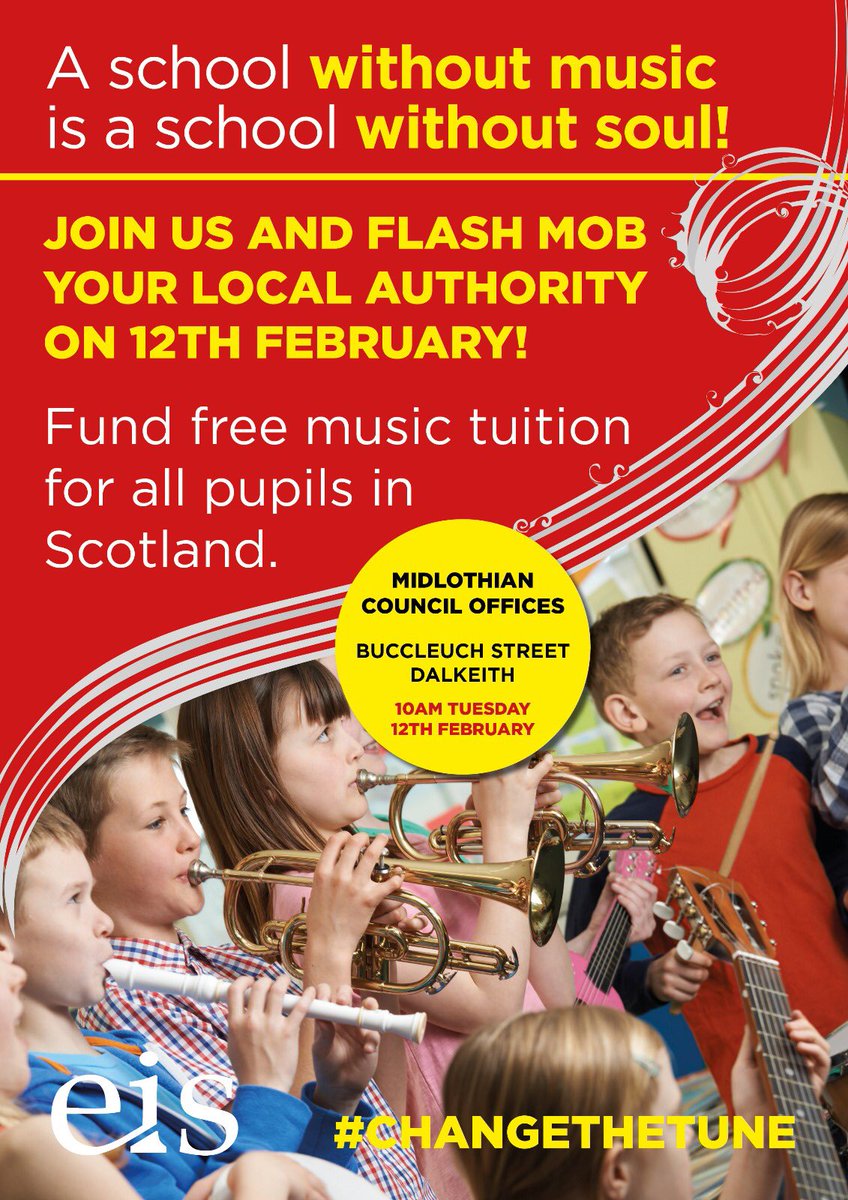 ‘Ah, music,’ he said, wiping his eyes. ‘A magic beyond all we do here!’ #AlbusDumbledore knew a thing or two about the importance of music in a child’s life. Join our pupils to protest cuts to music tuition tomorrow <a href="/jk_rowling/">J.K. Rowling</a> #SaveMidlothianMusicTuition