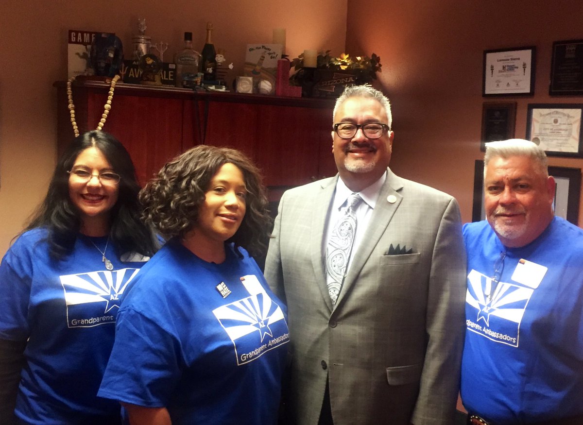 Sierra4AZ's tweet photo. I was so moved by the stories of grandparents who have taken responsibility of their grandchildren. Today I met #GrandparentAmbassadors advocating for #SB1306 #SB1391 and #HB2061 which will make their lives a little easier. https://t.co/WLTo11cWRh