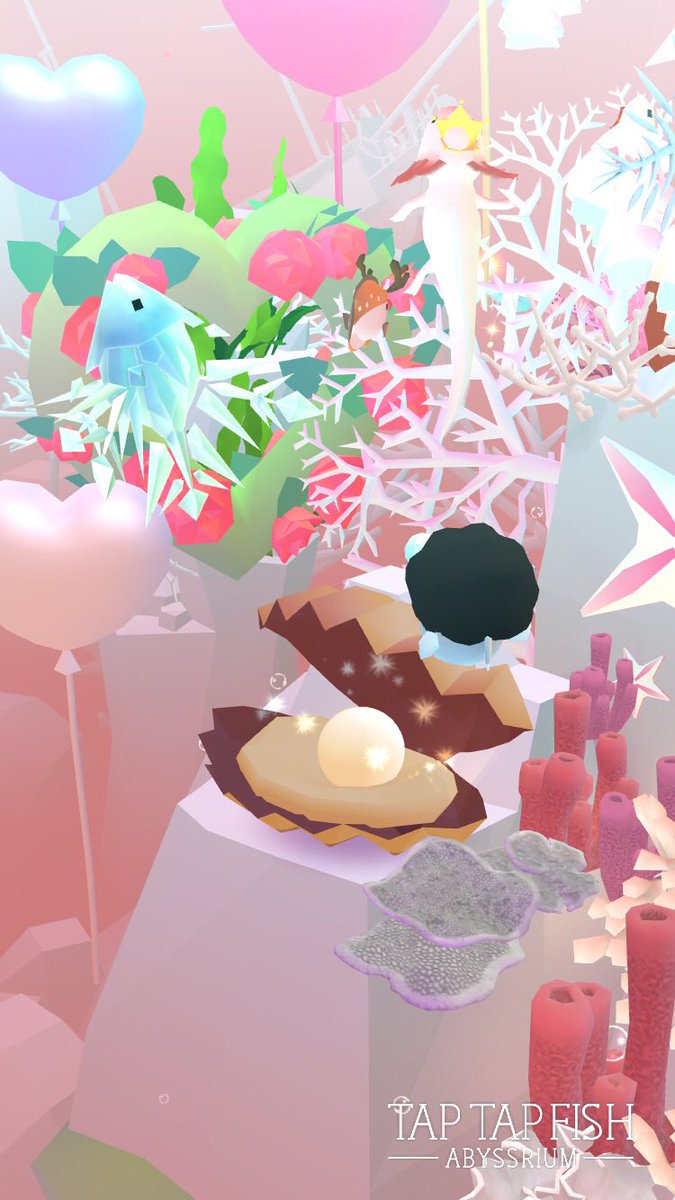 notkuron's tweet image. My Snowflake Angelfish:) 
#taptapfish
Download: onelink.to/jhe4sh