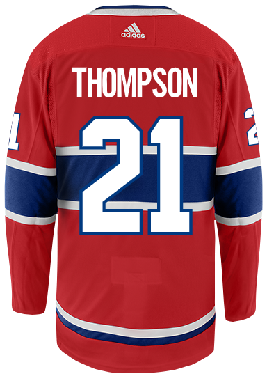 F Nate Thompson will wear jersey number 
