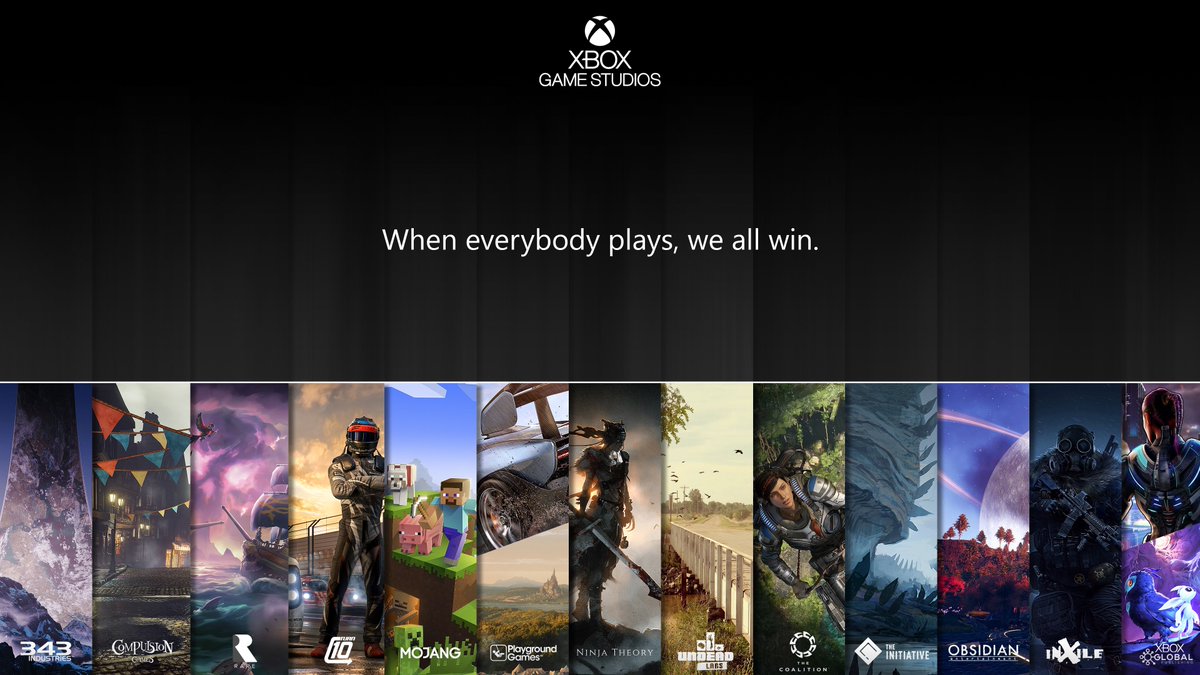 Klobrille on X: Current state of Xbox Game Studios  When everybody plays,  we all win.  / X