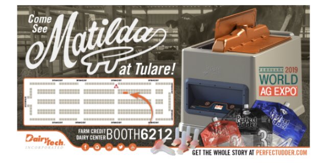 AgOxford's tweet photo. Come find us in Tulare, CA! #worldagexpo #tulareca #matilda https://t.co/i8vXrGnHvx