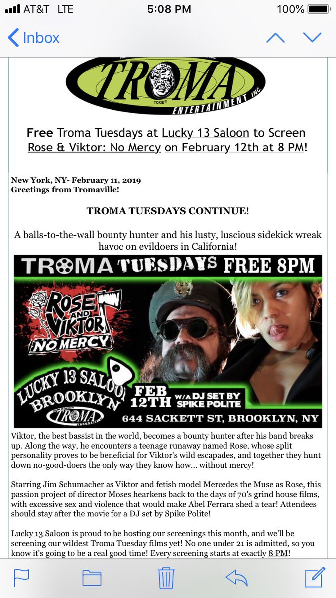 Lloyd Kaufman (@lloydkaufman) on Twitter photo 