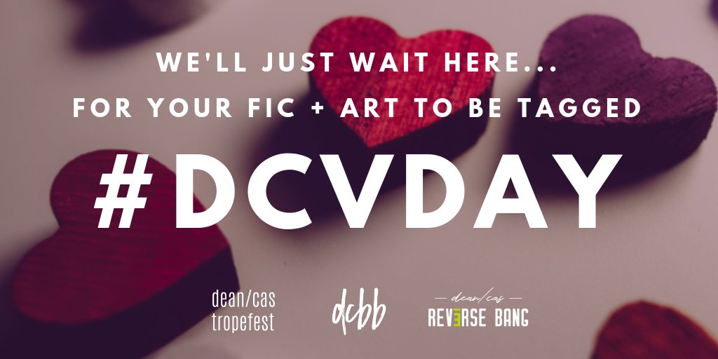 deancasbigbang's tweet photo. Do you have Valentine's Day themed destiel fic or art? Old or new, tag it #dcvday between now and the 14th to make this holiday a little more profound. https://t.co/rI4JJjVlG0