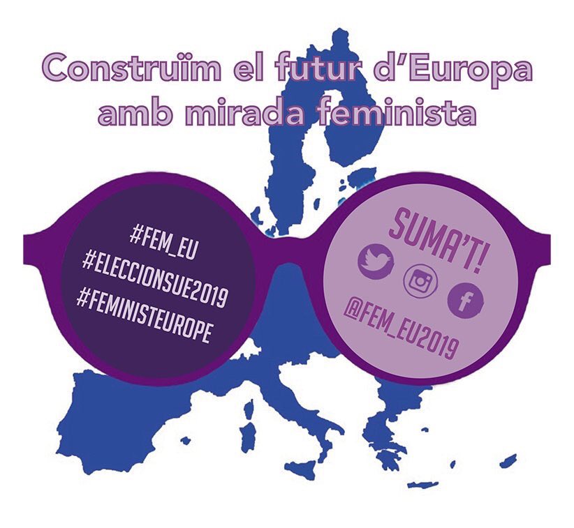 Adhesió de @pinedademar a #Fem_EU la campanya que vol incidir perquè la futura agenda política europea, incorpori davant les properes eleccions al Parlament Europeu de 2019 com a prioritat, garantir els drets humans de les dones. #FeministEurope @fem_eu2019 #ulleresvioletes