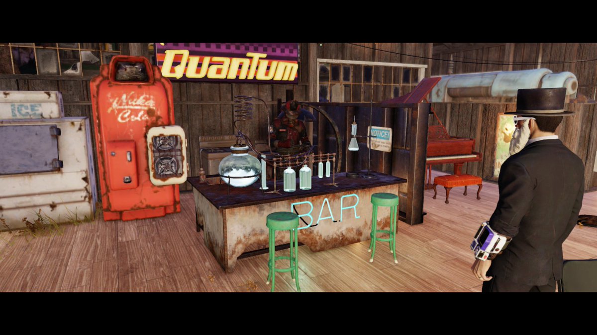 respondersradio's tweet photo. Built a bar in Flatwoods for all you responders yo relax in. #fallout76 https://t.co/WesXZMx797