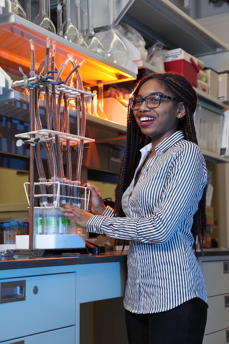 Current senior at Cornell studying environmental science, biogeochemistry, environmental justice, &amp; climate change. Starting a PhD program in the fall(school TBD). Proud to be a fierce BLACK woman in science 🥰✊🏾👩🏾‍🔬 #WomenInScienceDay #BHM⁠ ⁠ #WomenInSTEM
