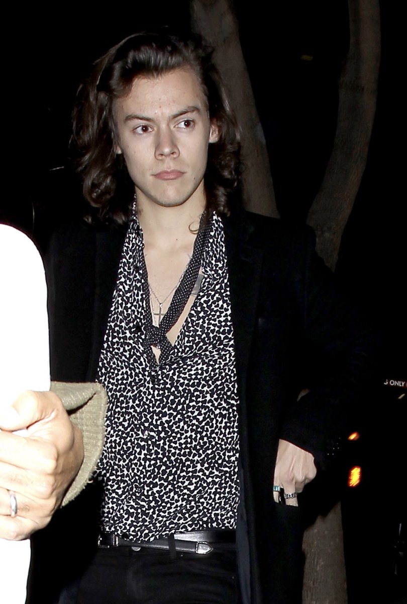 Harry Styles arriving at a birthday party in West Hollywood - 2015