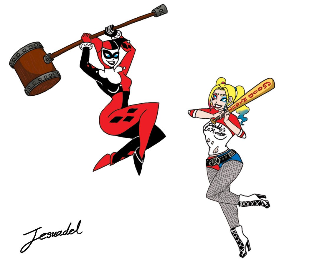 #illustration #Cartoon #fanart #DCUNIVERSE #dccomics #dccartoon #caricatura #HarleyQuinn #BruceTimm #ilustracion #fanartcartoon