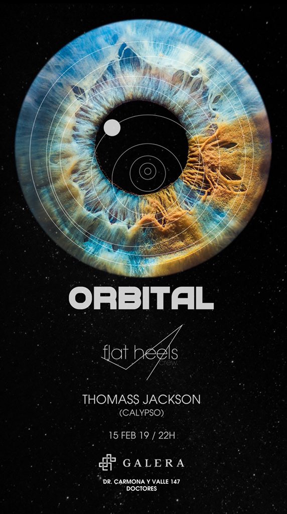 luis_gj's tweet photo. ORBITAL Avistamiento • 15 FEB / 22hrs
Encuentro entre el macro y micro cosmos.
Invitado: @Thomass Jackson
Residentes: @Flat Heels Crew
@Galera Dr. Carmona y Valle 147, Doctores. #FlatHeelsCrew #ThomassJackson #OrbitalFHC https://t.co/X7tkdcvEUf
