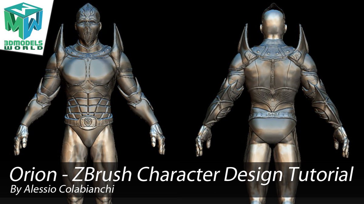 3DModelsWorld's tweet image. Learn how to design fantasy characters in ZBrush: 3dmodelsworld.com/orion-zbrush-f…  #3D #zbrush #3dmodeling #digitalart
