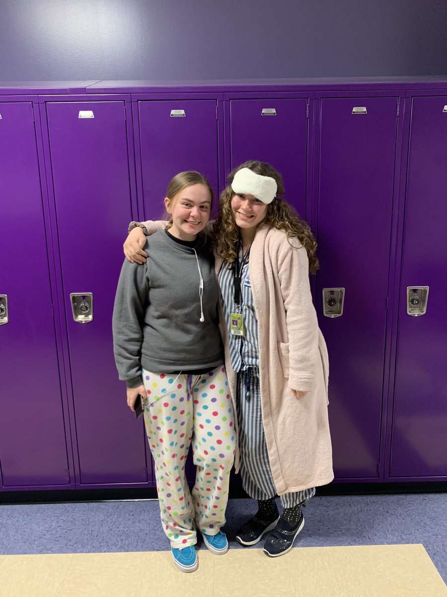 It was great to see so many students in their pajamas today! Let’s keep spirit week rolling with Twin Tuesday tomorrow!