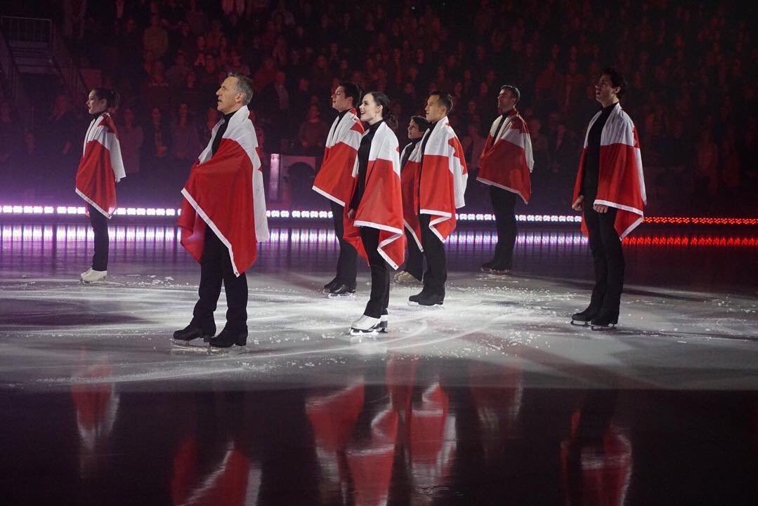 SkateTSN's tweet photo. If you missed it last night, you can watch it on tonight at 830et on TSN 1, 4, 5 The Thank You Canada Tour #TTYCT https://t.co/QAW9v5xBmO