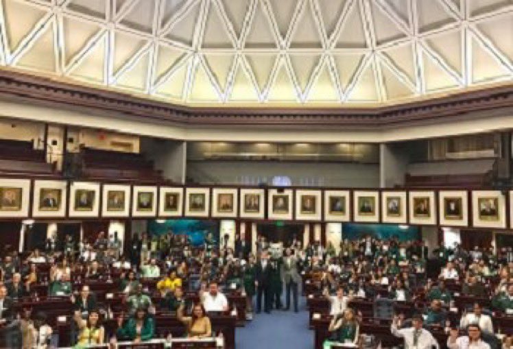 USFHealth's tweet image. Two more sleeps until the #USFSystem takes over the Capitol in Green and Gold! Looking forward to the USF Day at the Capitol on Wednesday. #USFDATC