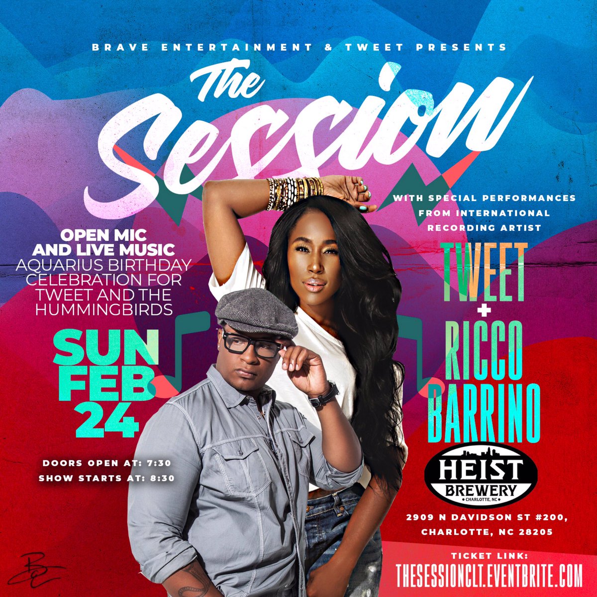 People are talking about booking flights to come up for this one. So you may want to get here early! 🔥#tweet <a href="/RICCOBARRINO/">Ricco Barrino</a> #southern #hummingbird