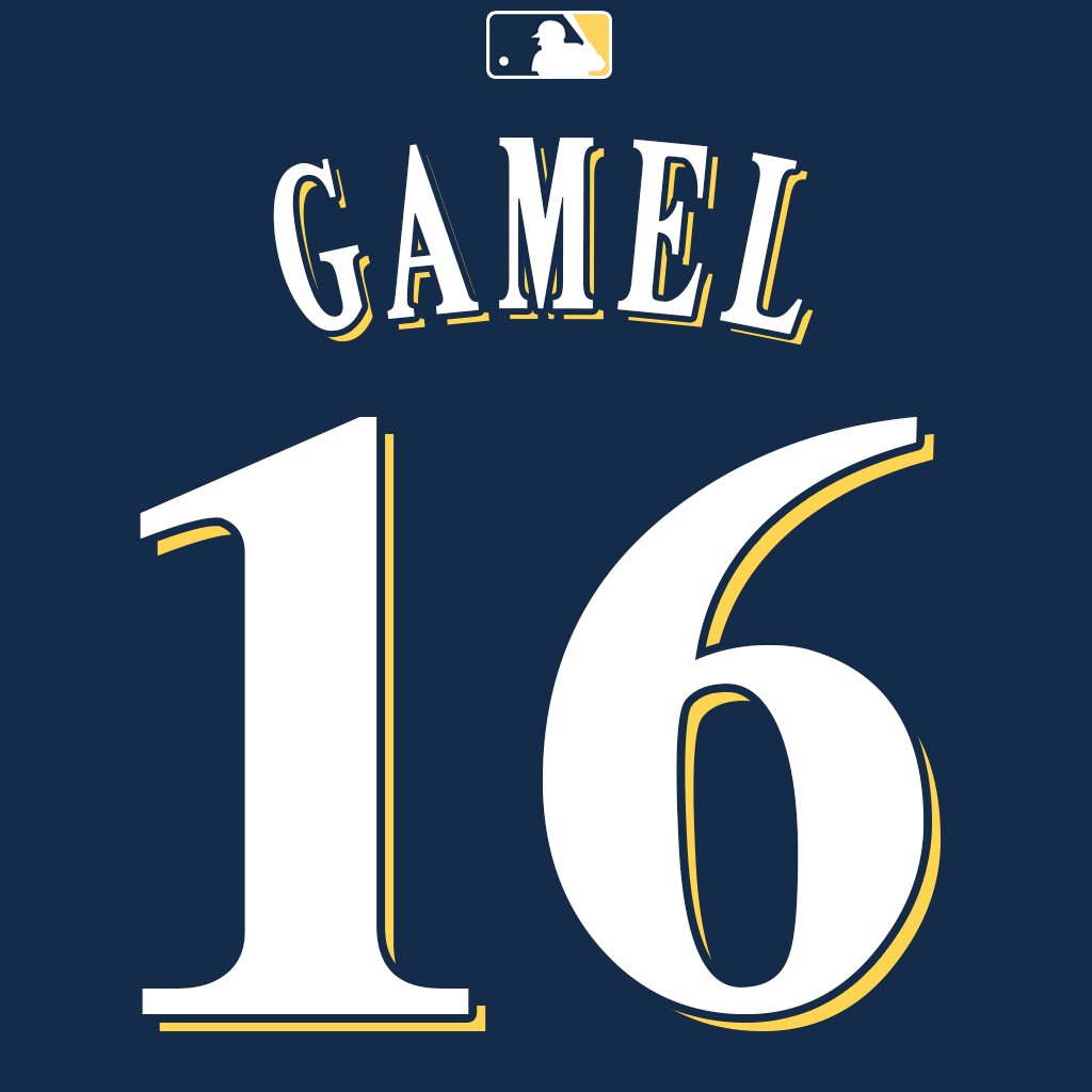 brewers jersey numbers