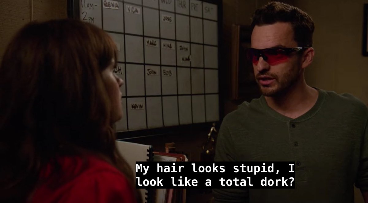 no context new girl tweet media