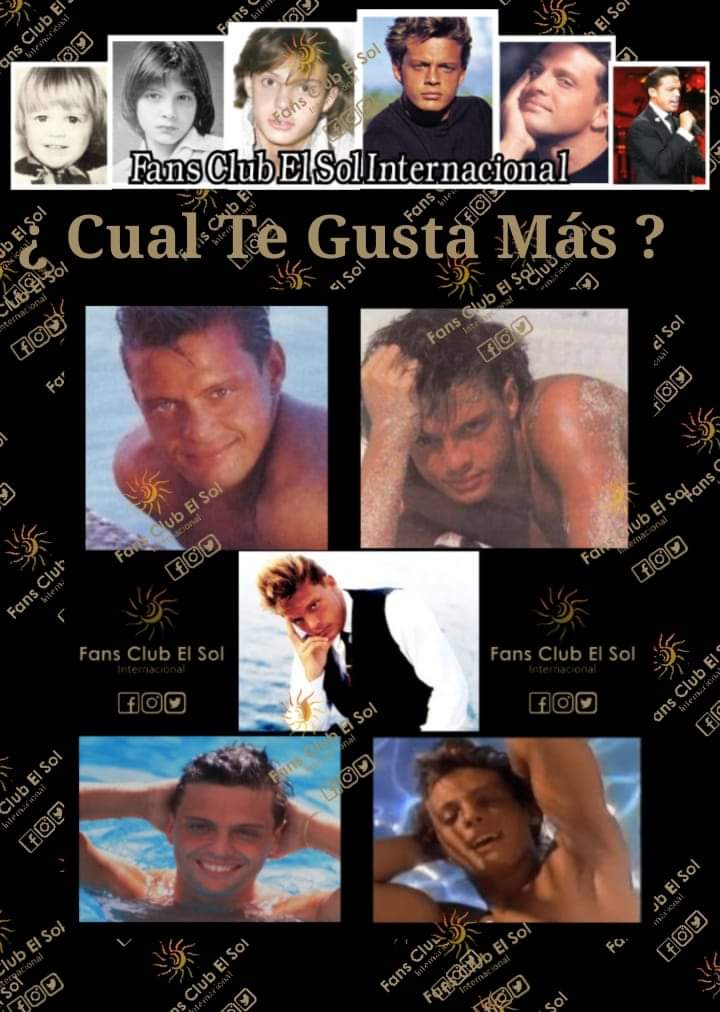 ClubDeFansElSo1's tweet photo. Nuestro S🌞l #LuisMiguel
Actividad del día @LMXLM
Cuál te gusta más? 😉😍😍
 #FansClubElSolInternacional #LasSolecitas #MexicoPorSiempre #Rancheras #Boleros #Tangos #Pop #Romanticas #GiraMexicoPorSiempre #GiraMexicoPorSiempre2019 @Alejand40412543 @Lauracatalinam @juanytaCris https://t.co/1D4PvZkI89