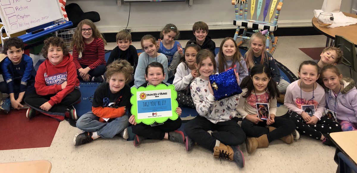 2H got tagged! Time to spread the kindness! #RAKWeek #tatemtigerpride