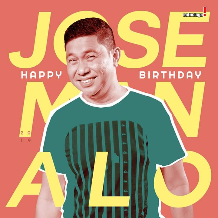Happy happy birthday Jose Manalo
Aka.
Franky
Lola Tinidora
Boom Bash...  