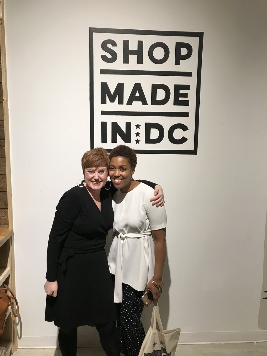 Proud to support women-owned businesses like <a href="/ShopMadeInDC/">Shop Made in DC</a>! Congratulations on a second location down at the beautiful Wharf. #MadeinDC