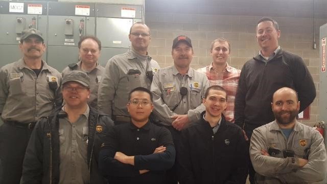 It takes a team to win the Chief Engineer award. Listed below are more pics of the PE team in Desert Mountain. @DesertMTUPSers  <a href="/kennethcherry26/">Kenneth</a>