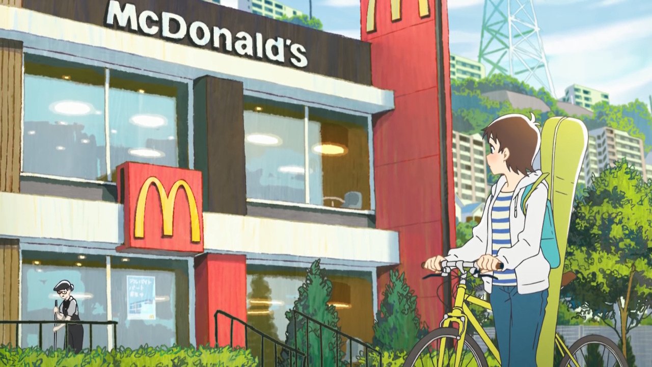 comercial mc donalds anime