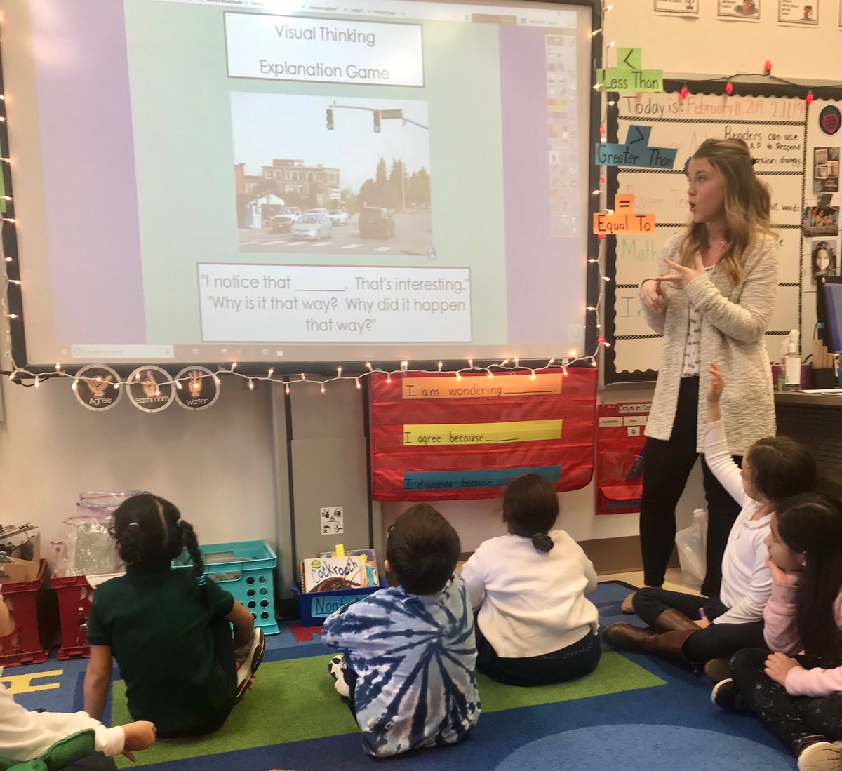 sandrajill7's tweet image. Miss Mould’s class examines clues to determine their new central idea in the unit How the World Works. #spsmind ⁦@StrawberryIB⁩