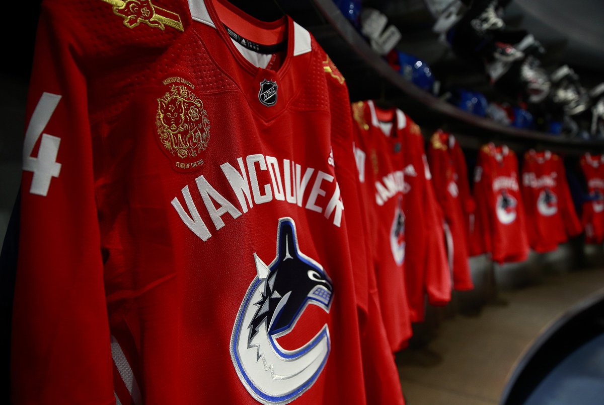 vancouver canucks chinese new year jersey