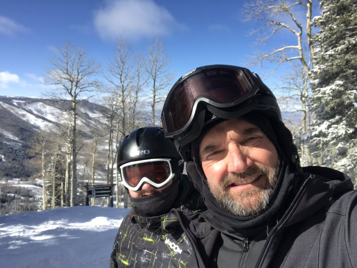 Great day skiing in CO with my son. God is so good, I am thankful.