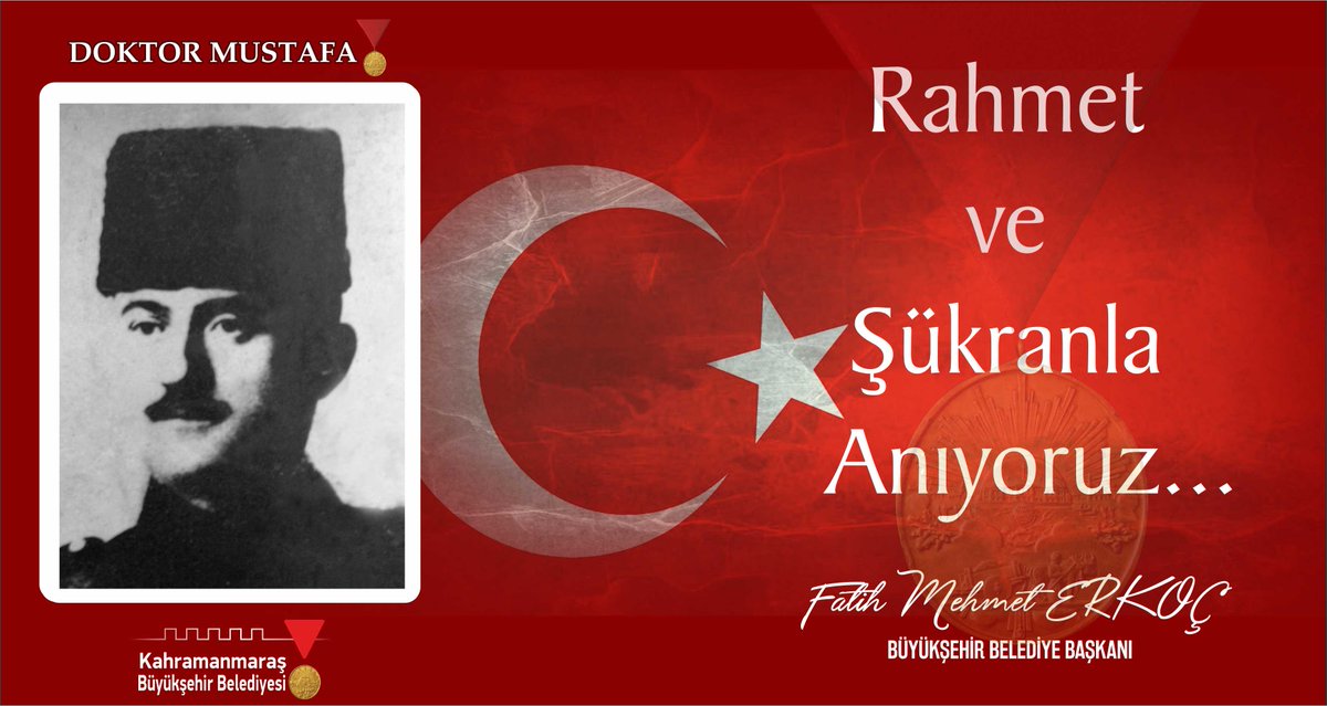 DOKTOR MUSTAFA 🇹🇷

Rahmet ve Şükranla ...

#HerFerdiKAHRAMANMARAŞ