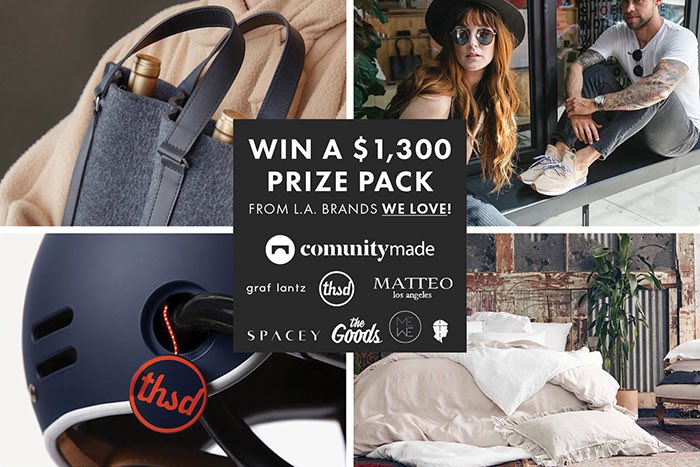 We’re doing a giveaway!!!! Ready for a whole bunch of products from local LA brands you’ll LOVE?😍 Tap this link &amp; enter for a chance to win now!❣️💌 #contest #sweepstakes #LosAngeles woobox.com/apaf3d