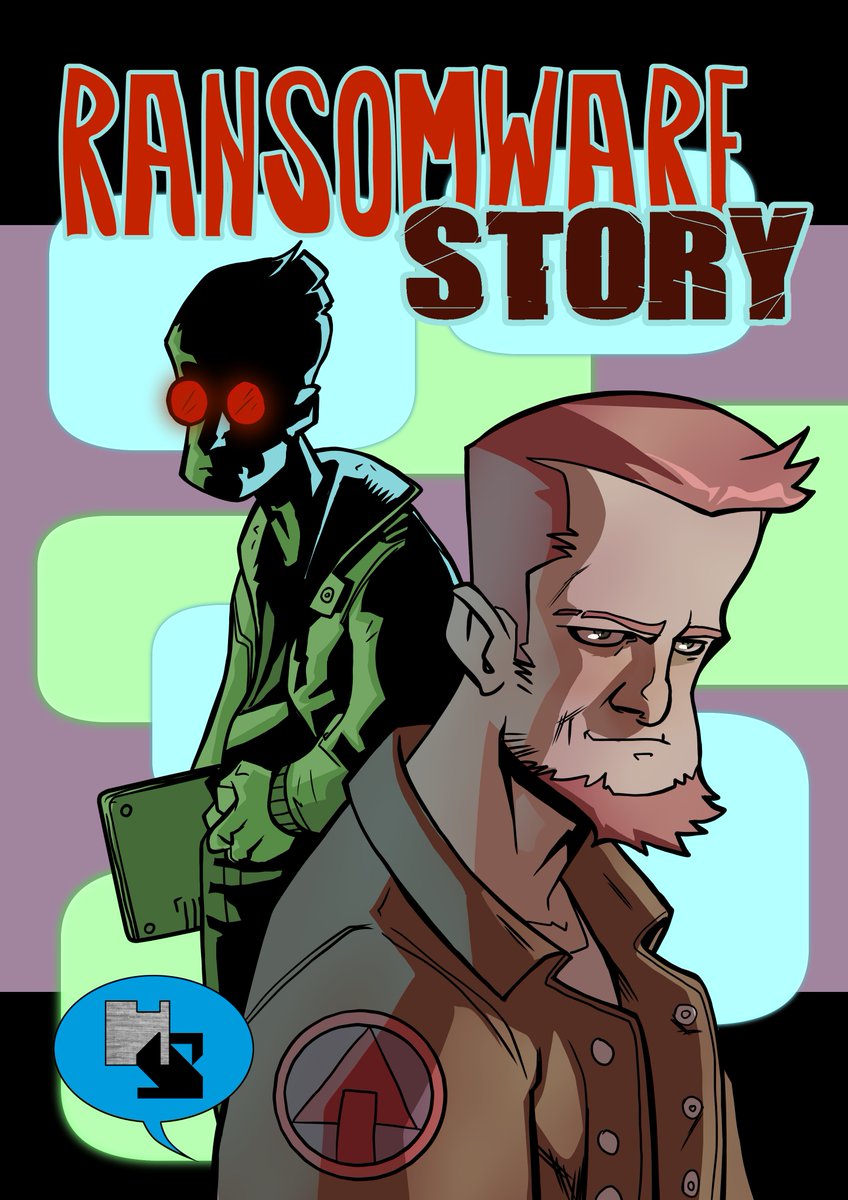 #Ransomware has been an ongoing threat for years. Partnering with <a href="/Hackerstrip/">Hackerstrip comics</a>, I released a comic based on real stories. To reach out to a wider audience, it's available on Amazon Kindle: 
amazon.com/dp/B07NLLGH7Y/…  all earnings go to <a href="/IJMnl/">International Justice Mission NL</a> to fight against slavery <a href="/John_Fokker/">John Fokker</a>