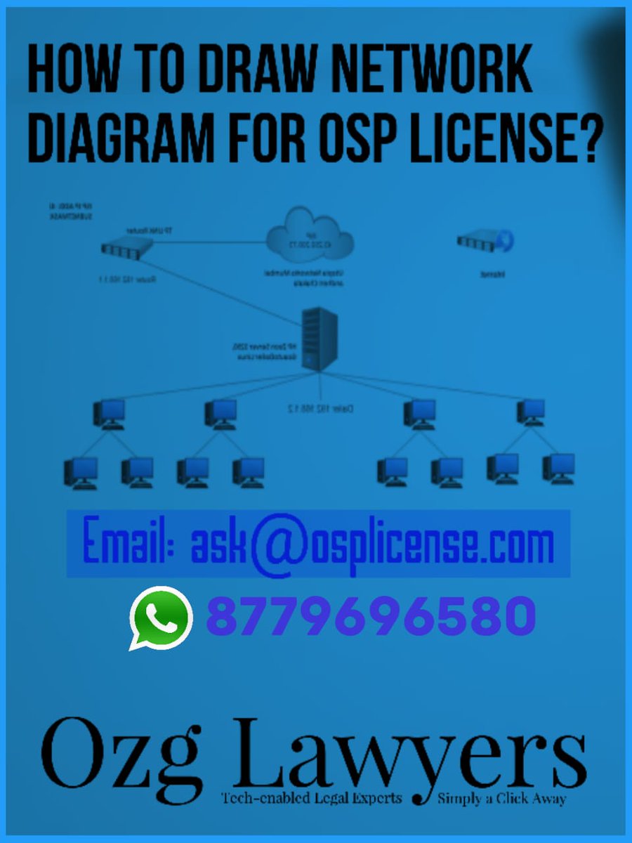 ozg_india's tweet photo. #OzgLawyers #NetworkDiagram #CallCenter #ISPlicense #AudioTex #Dialer #AudioTexLicense #Cisco #Fintech #Startup #VoIP #OspRegistration #TRAI #CallCenterJobs #CallCenterLicense
#Ozg #P2p #Startup #DoTOSP #OspLicense #IoT #DOTregistration #DoTLicense #AudioText #BPO #StartupIndia https://t.co/HcgDLNsbuC