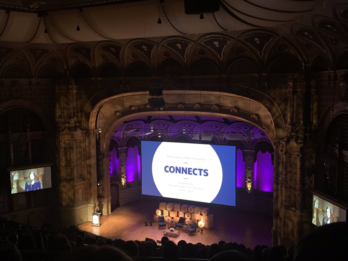 Snow day can’t stop me from hanging out with <a href="/michaelpollan/">Michael Pollan</a>! Alright brain, be a sponge. #UBCconnects