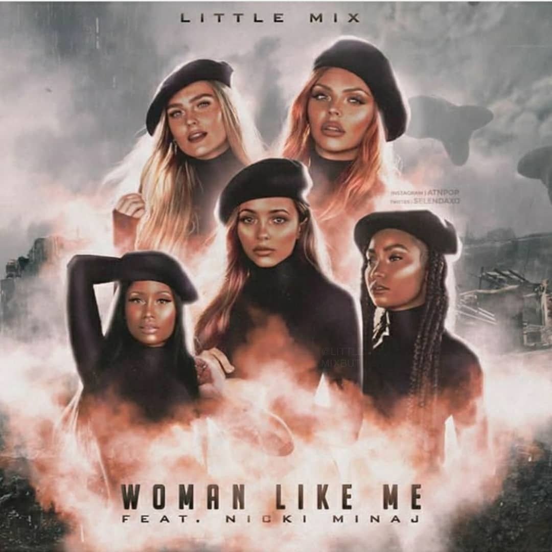 jadeelliot18's tweet photo. Vote for @LittleMix to win #BestBritishVideo with Woman Like Me ft @NICKIMINAJ in @BRITs. Use the hashtag #BRITVIDLITTLEMIX
#iHeartAwards #CutestPet #Hatchi https://t.co/QziwLkL4db
