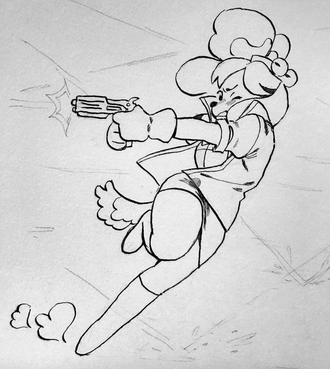 SmashingPuppy's tweet photo. " Isabelle reporting for duty!~ " https://t.co/jrmryizekD