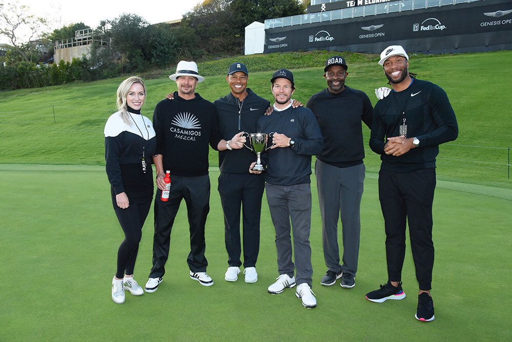 What an amazing day at the inaugural #CelebrityCup hosted by <a href="/TGRLiveEvents/">TGR Live</a>. Thanks to <a href="/fredcouplesgolf/">fredcouplesgolf</a> for serving as a team captain, to all the celebs for supporting @tgrfound, and to my winning team!