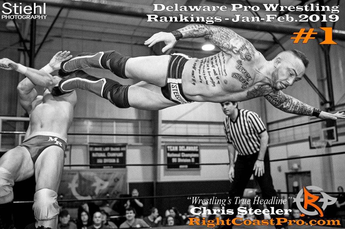 rightcoastpro's tweet photo. The Delaware Pro Wrestling Top Ten
for January – February 2019 has been released
See who made the grade at:
https://t.co/8tqvZO4qHB https://t.co/Il0JYr6qdJ
