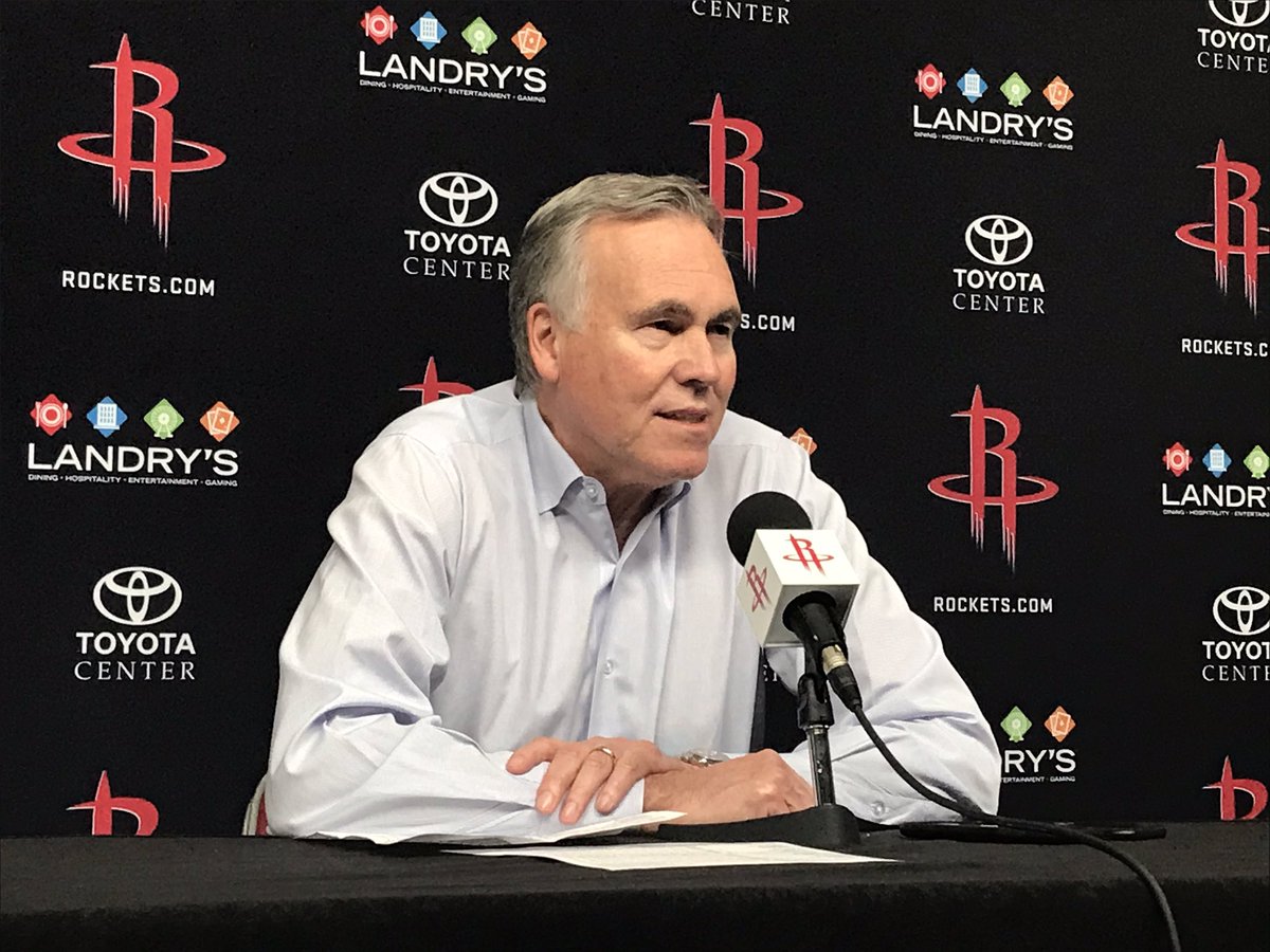 Mike D’Antoni on Harden - “I think his shoulder was bothering him. He didn’t have a great game.”