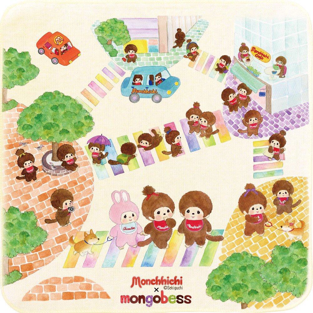 モンチッチ 公式 A Twitteren モンチッチ モンゴベス コラボの新作 東急百貨店 渋谷駅 東横店で発売の雑貨アイテムに 使われる イラストはコチラだモン 交差点でたくさんのモンチッチ達が繰り広げる 可愛らしいシーンをぜひチェックしてほしいモン T