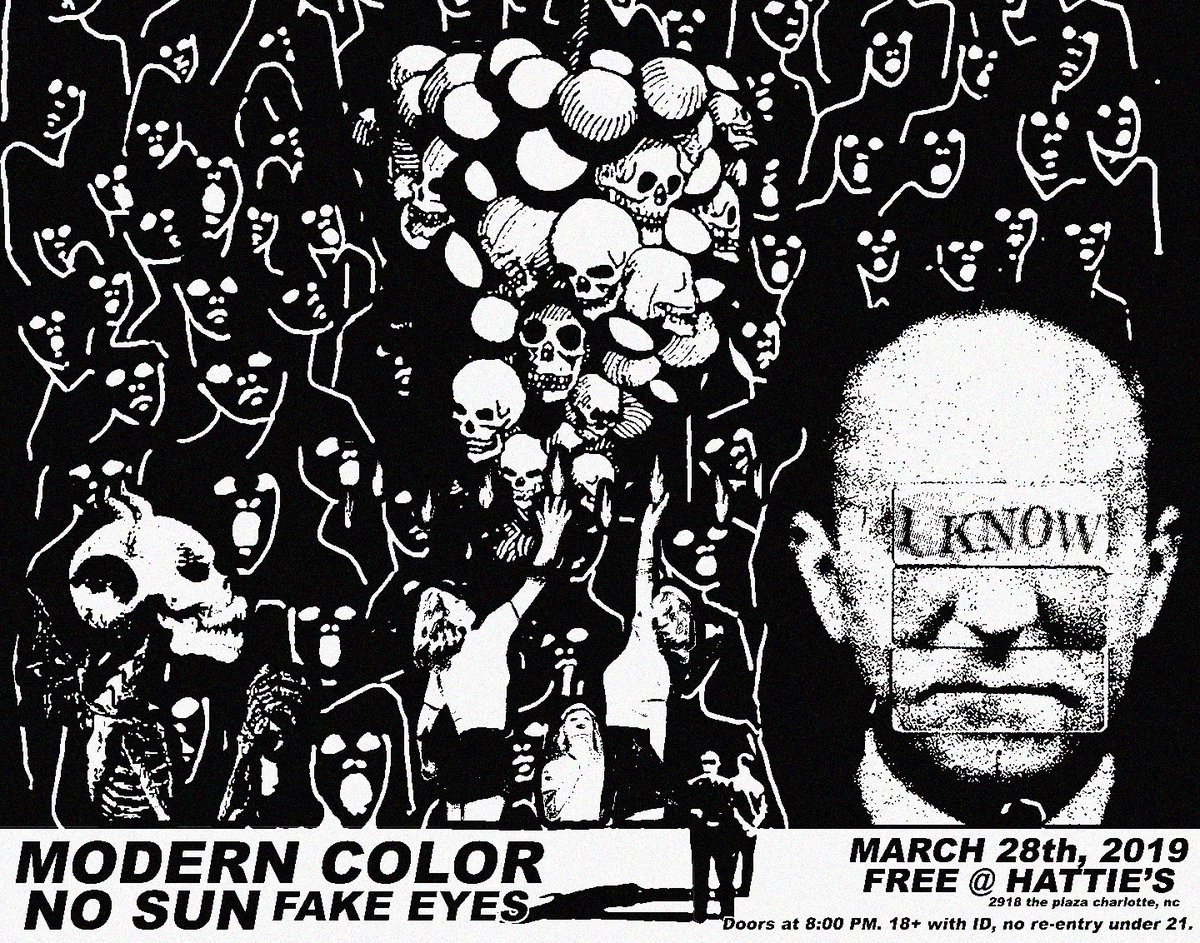 Thursday March 28th in Charlotte. Very excited for this one.