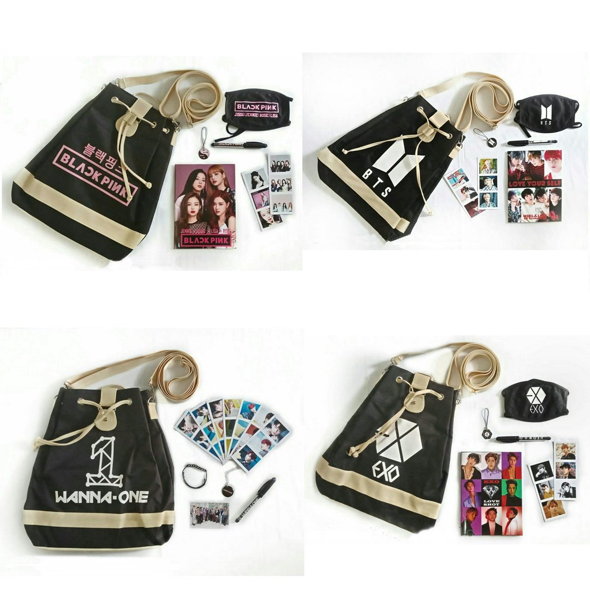 KpopShop_7's tweet photo. [READY STOCK] paket hemat tas Rp 105.000,-
Pilihan paket : wanna one/exo/bts/blackpink
.
Untuk pemesanan/ada pertanyaan, hubungi :
WA 1 : 0895 6088 60470
WA 2 : 0857 3549 1333
ID Line : @zyo8933f
#pakethematbts #pakethematexo #pakethematwannaone https://t.co/NzXib74far
