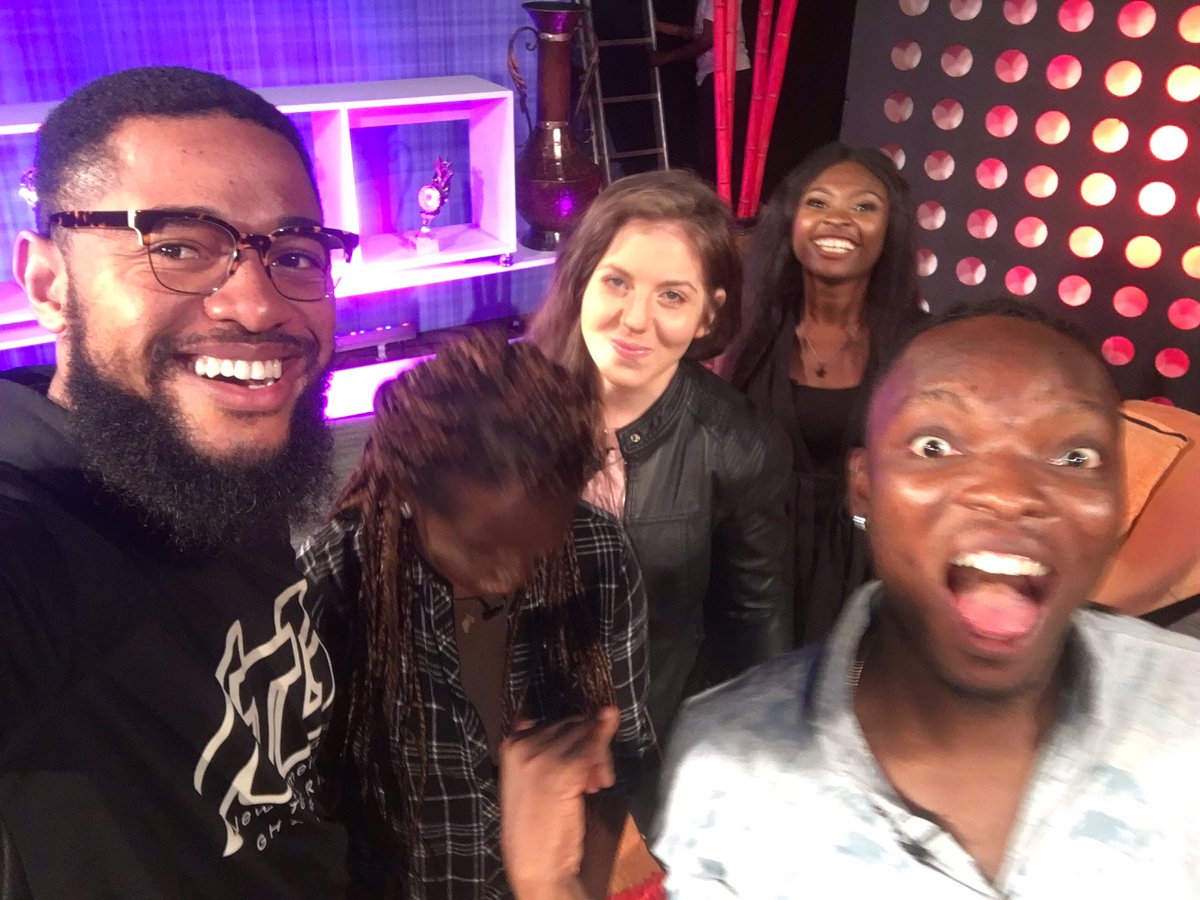 MrSamJamz's tweet photo. My friends and I had a really amazing time filming episodes of my #TVshow #Wordification. We get to talk about applying God’s word in real life situations while watching a sermon by our #lifecoach, @PastorChrisLive
It airs every Wednesdays by 1:30pm GMT+1 on @LoveworldPlus https://t.co/TlrO0lcm7R