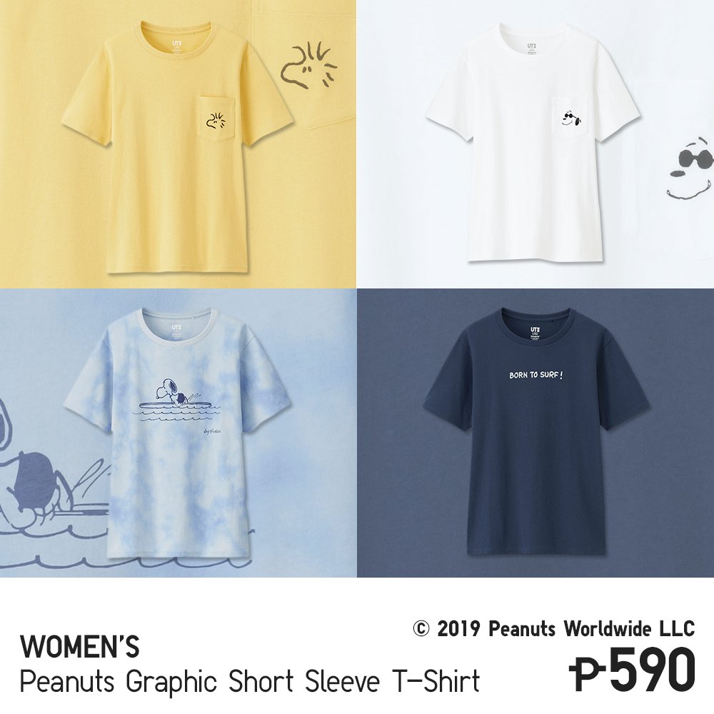 Uniqlo Philippines Wear Your Favorite Childhood Cartoon Classics Today Choose From Our Peanuts Collection To Our Disney Princesses And Relive Those Precious Memories More Ut Designs Here In Our App