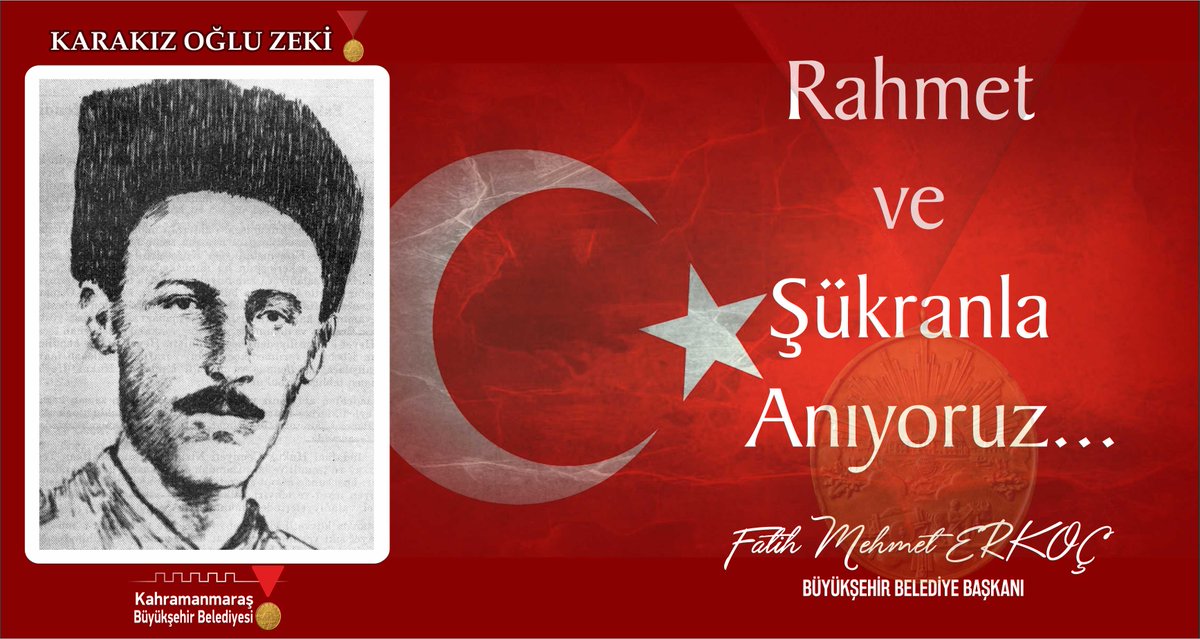 KARAKIZ OĞLU ZEKİ 🇹🇷

Rahmet ve Şükranla ...

#HerFerdiKAHRAMANMARAŞ