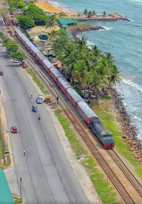 KSRadhakrish's tweet image. Aerial View of  Railway &amp;amp; Marine Drive in #Wellawatta,
Colombo, #SriLanka.